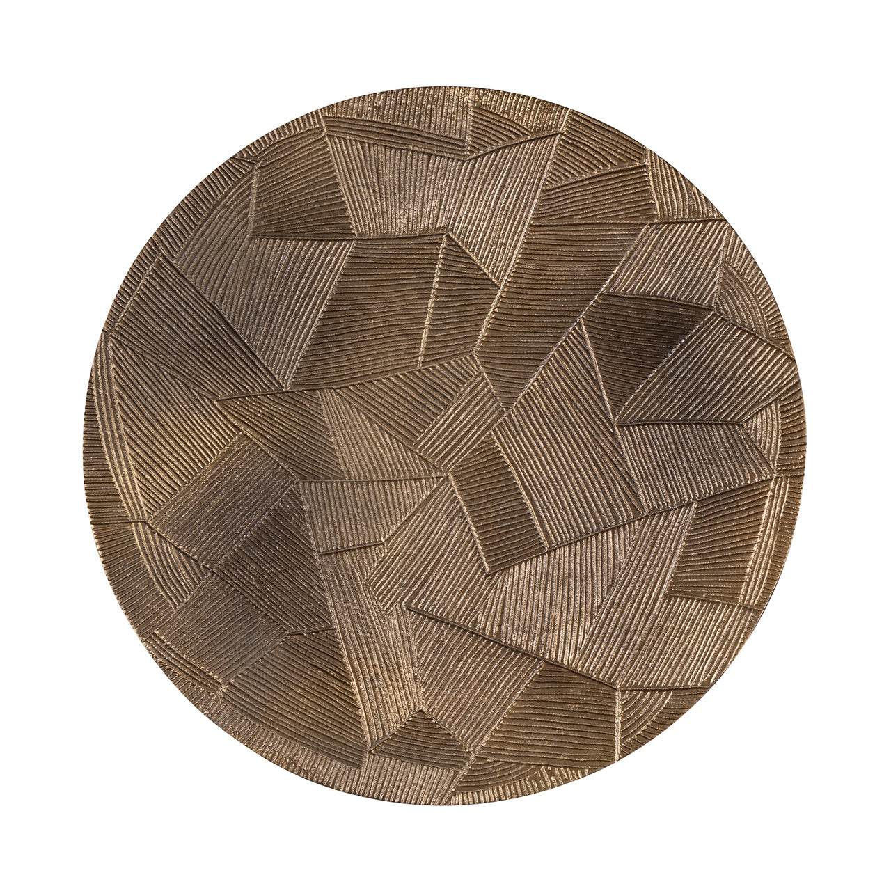 Bijzettafel Tulum set van 2 (Geborsteld Goud)