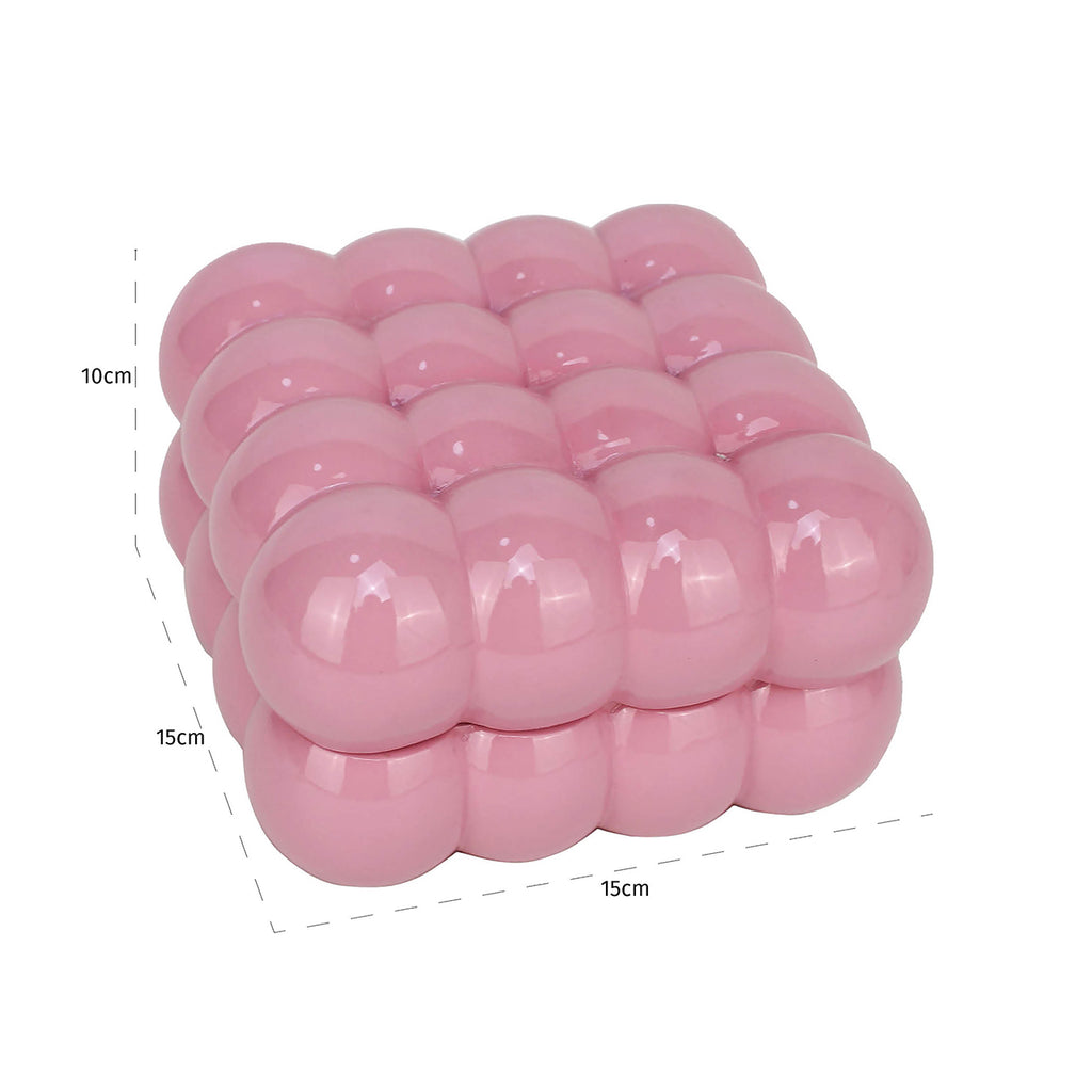 Opbergbox Cece roze klein (Roze)