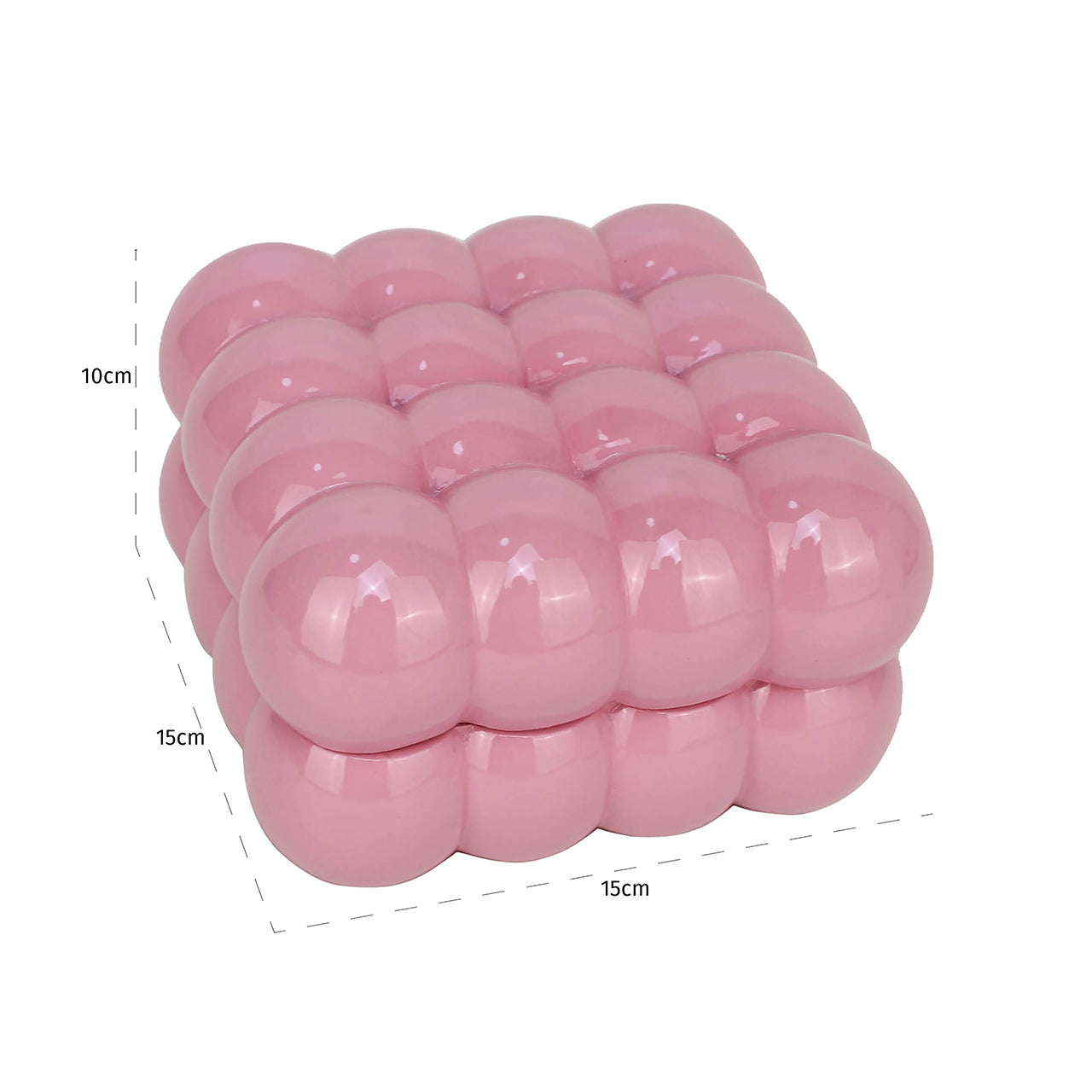Opbergbox Cece roze klein (Roze)