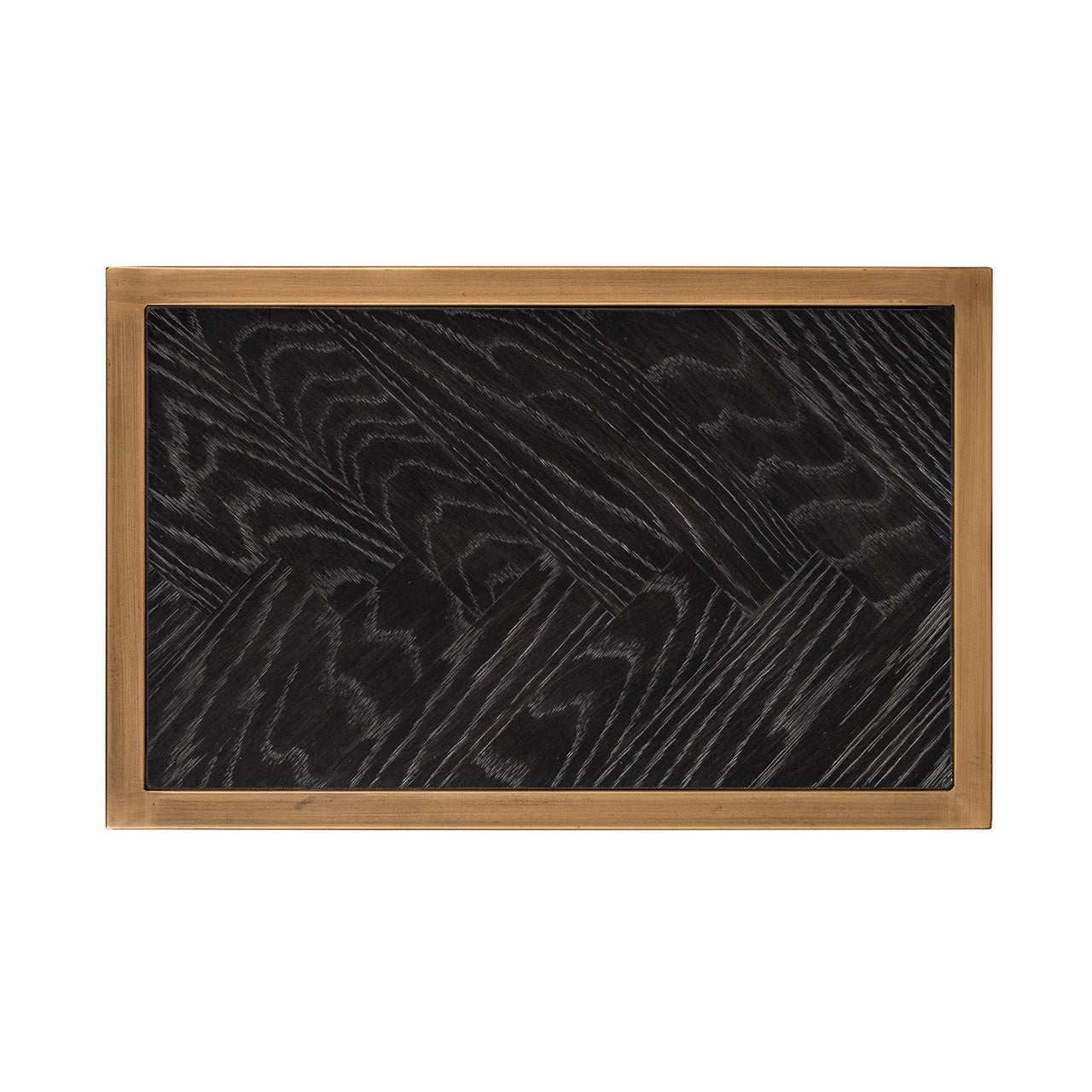 Sofatafel Blackbone messing (Zwart rustiek)