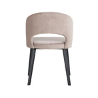 Stoel Savoy khaki fluweel (Quartz Khaki 903)