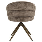 Draaistoel Zendaya steen chenille (Niagara 104 Steen Chenille)