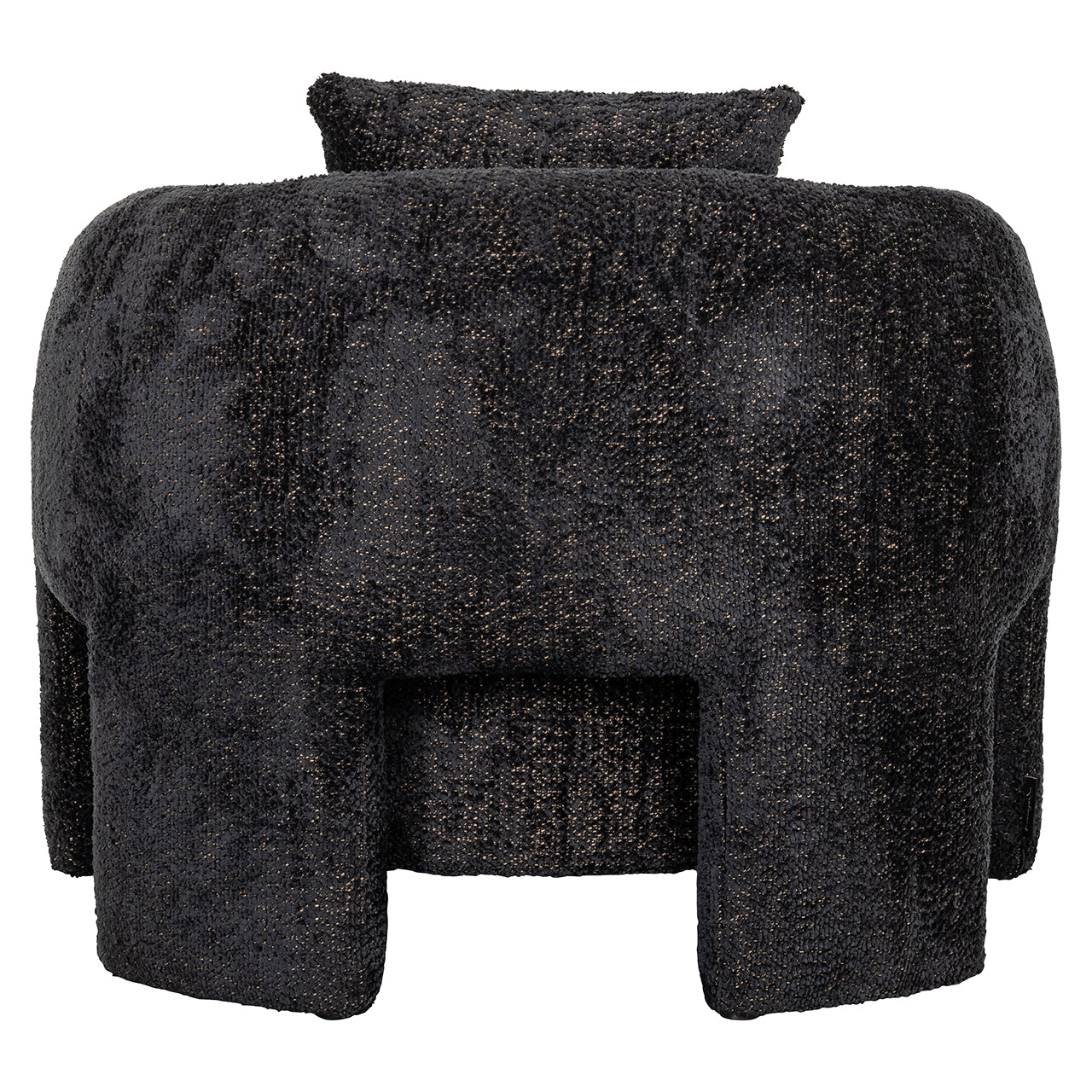Fauteuil Milania lovely zwart (Be Lovely 17 Zwart)
