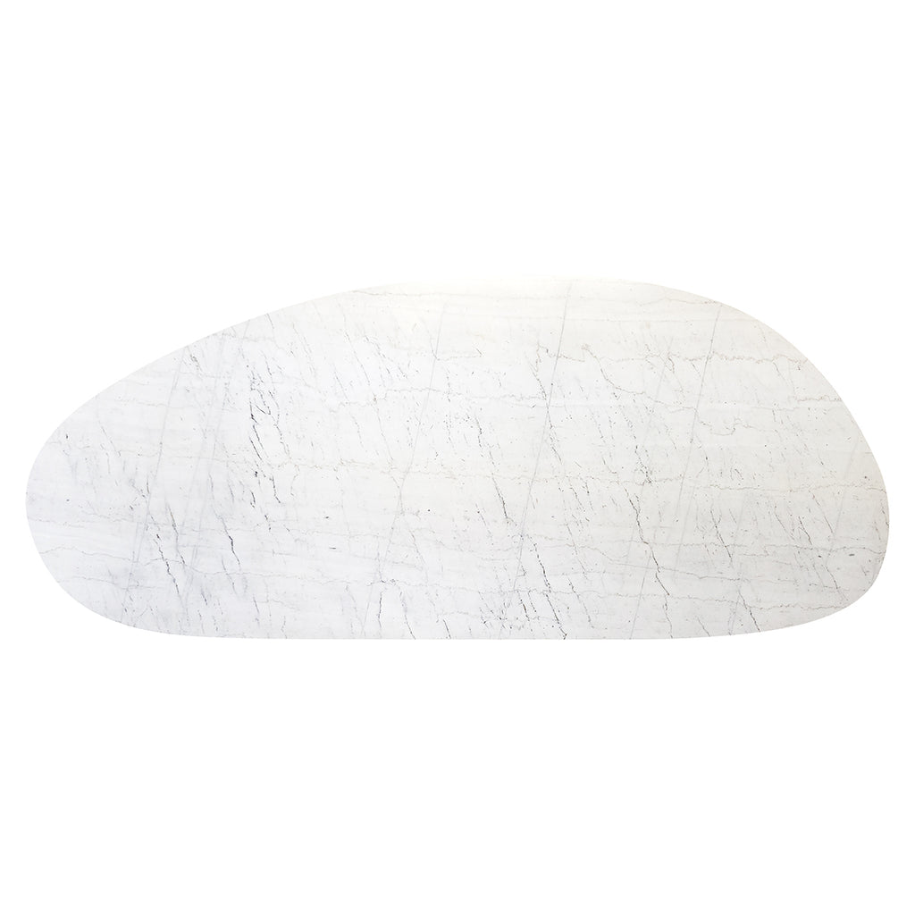 Eettafel Trocadero wit (Zwart/wit)