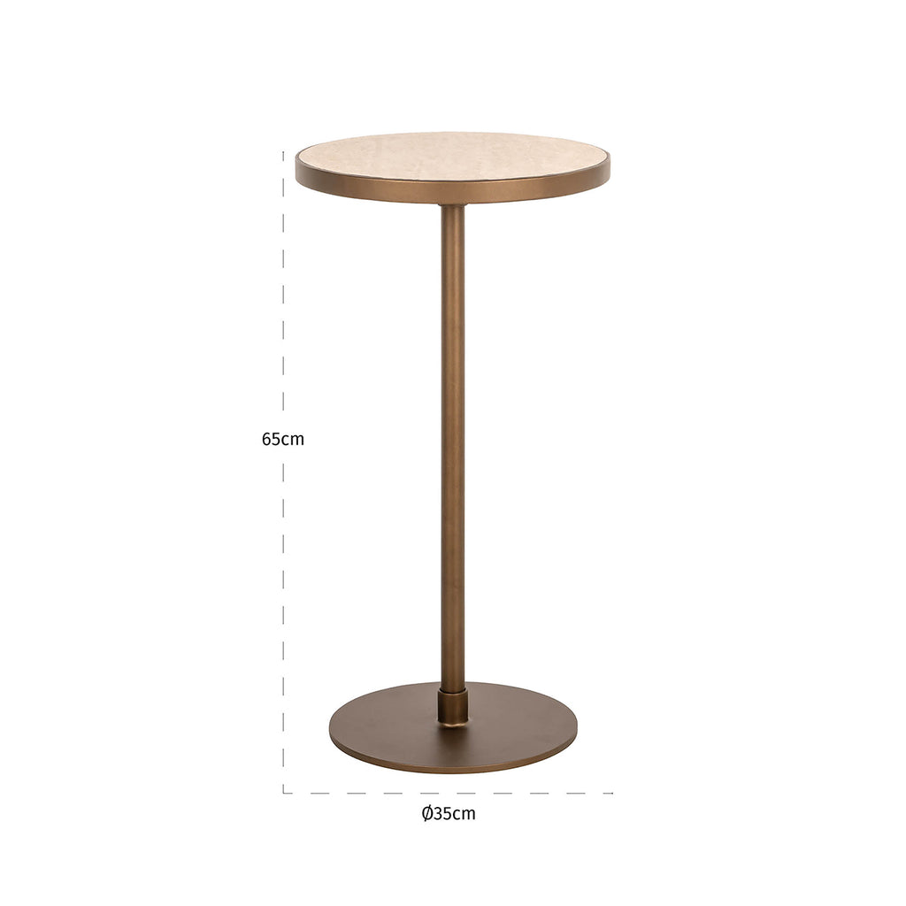 Side table Selly (Beige)