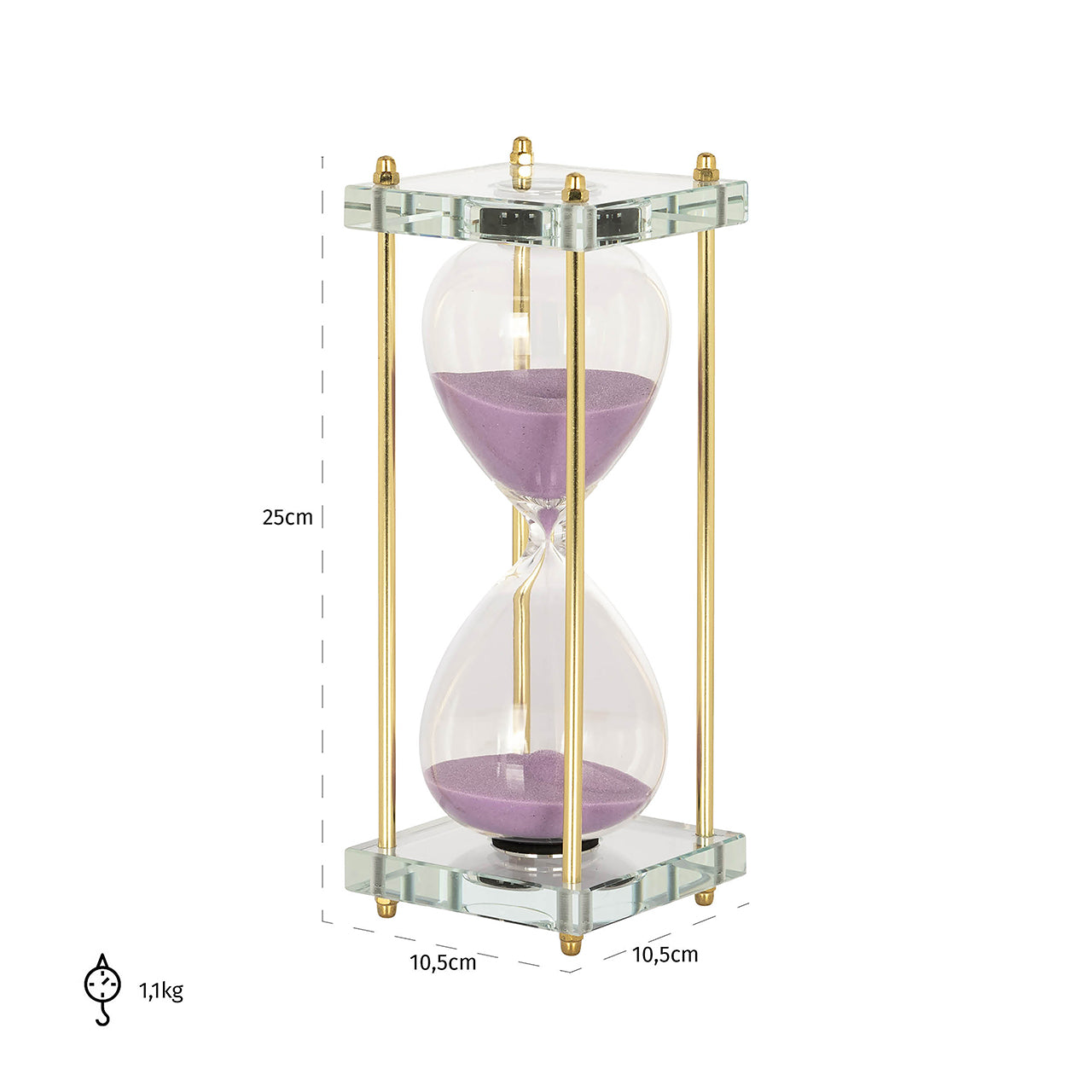 Hourglass Ashton large