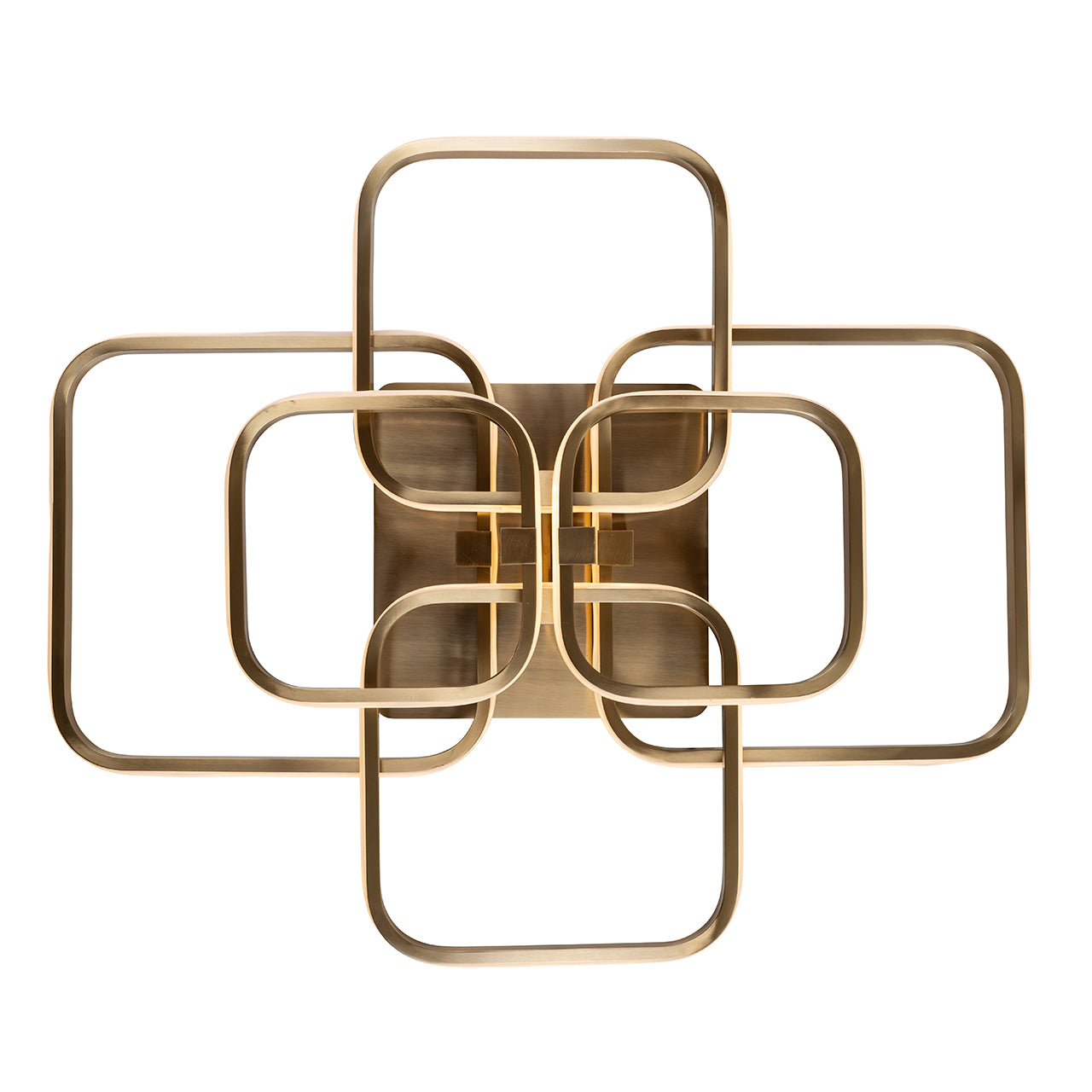 Plafondlamp Cailey (Geborsteld Goud)