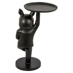 Bijzettafel Bullie (Zwart/goud)