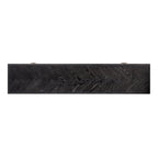 TV-meubel Blackbone messing 4-deuren 200 (Zwart rustiek)