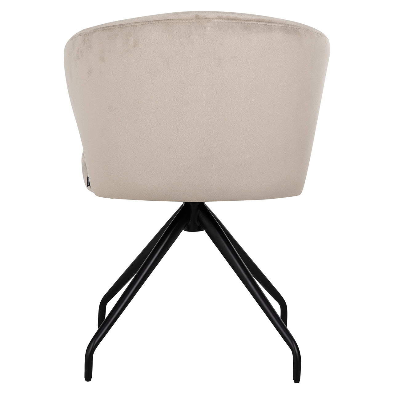 Draaistoel Milly khaki fluweel (Quartz Khaki 903)