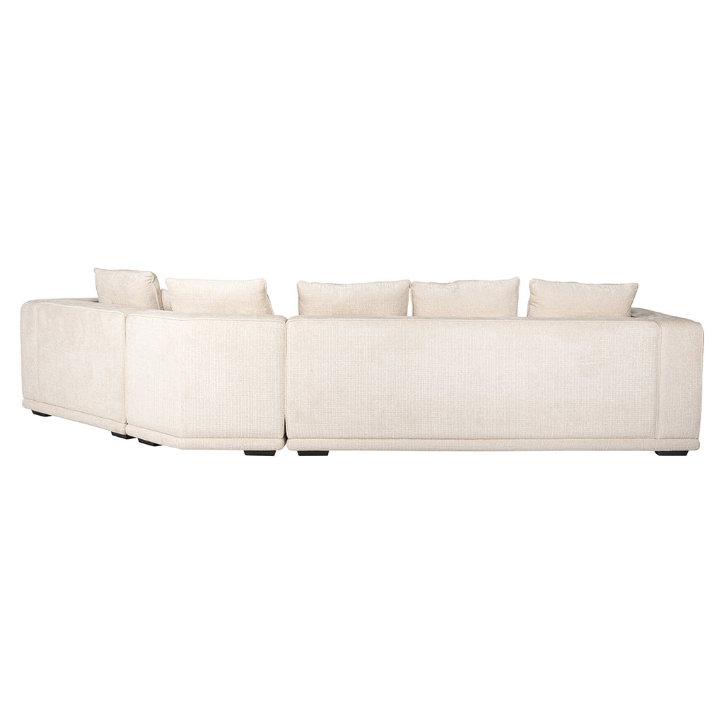 Bank Lusso 4-zits beige chenille (Niagara 902 beige Chenille)