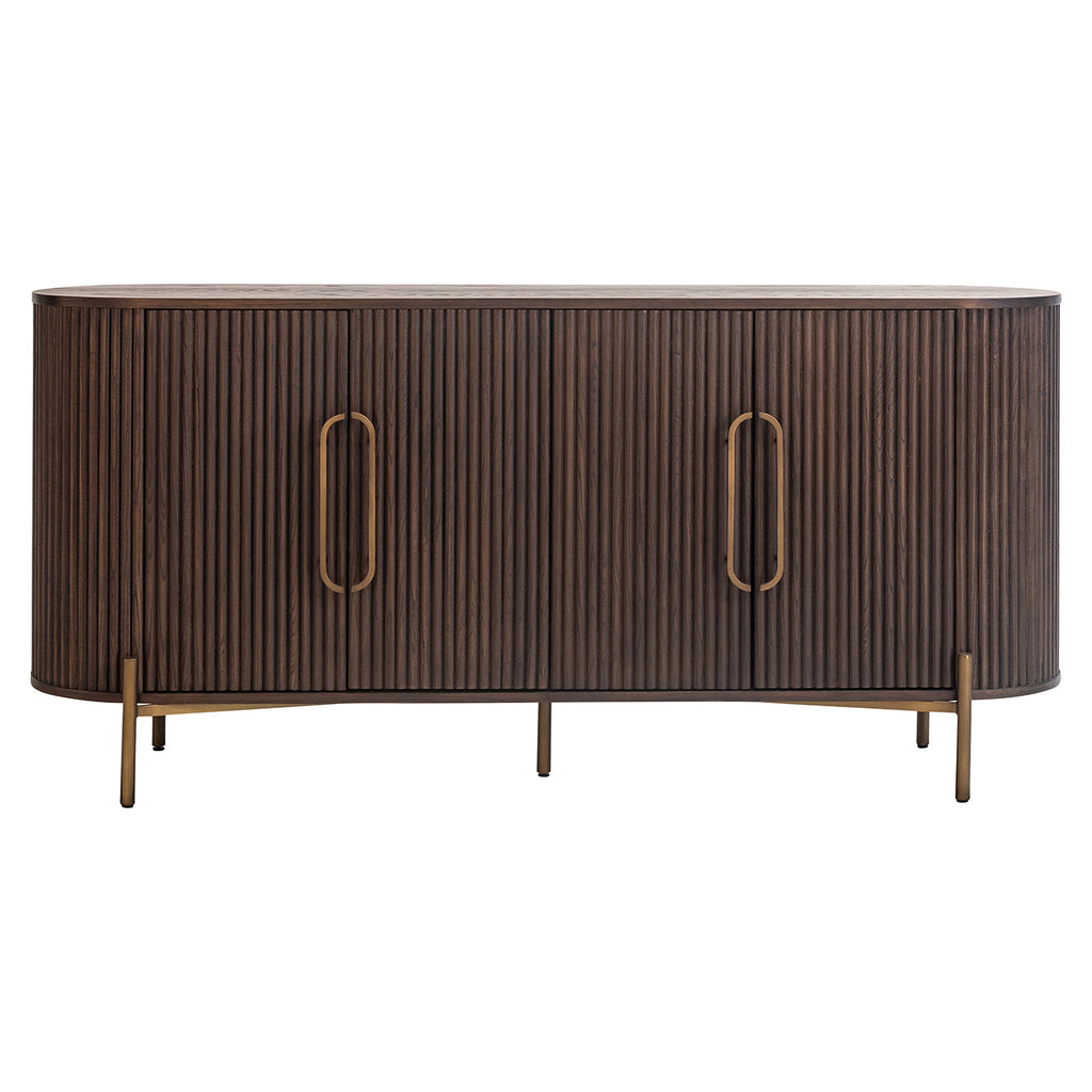 Dressoir Luxor 4-deurs (Bruin)