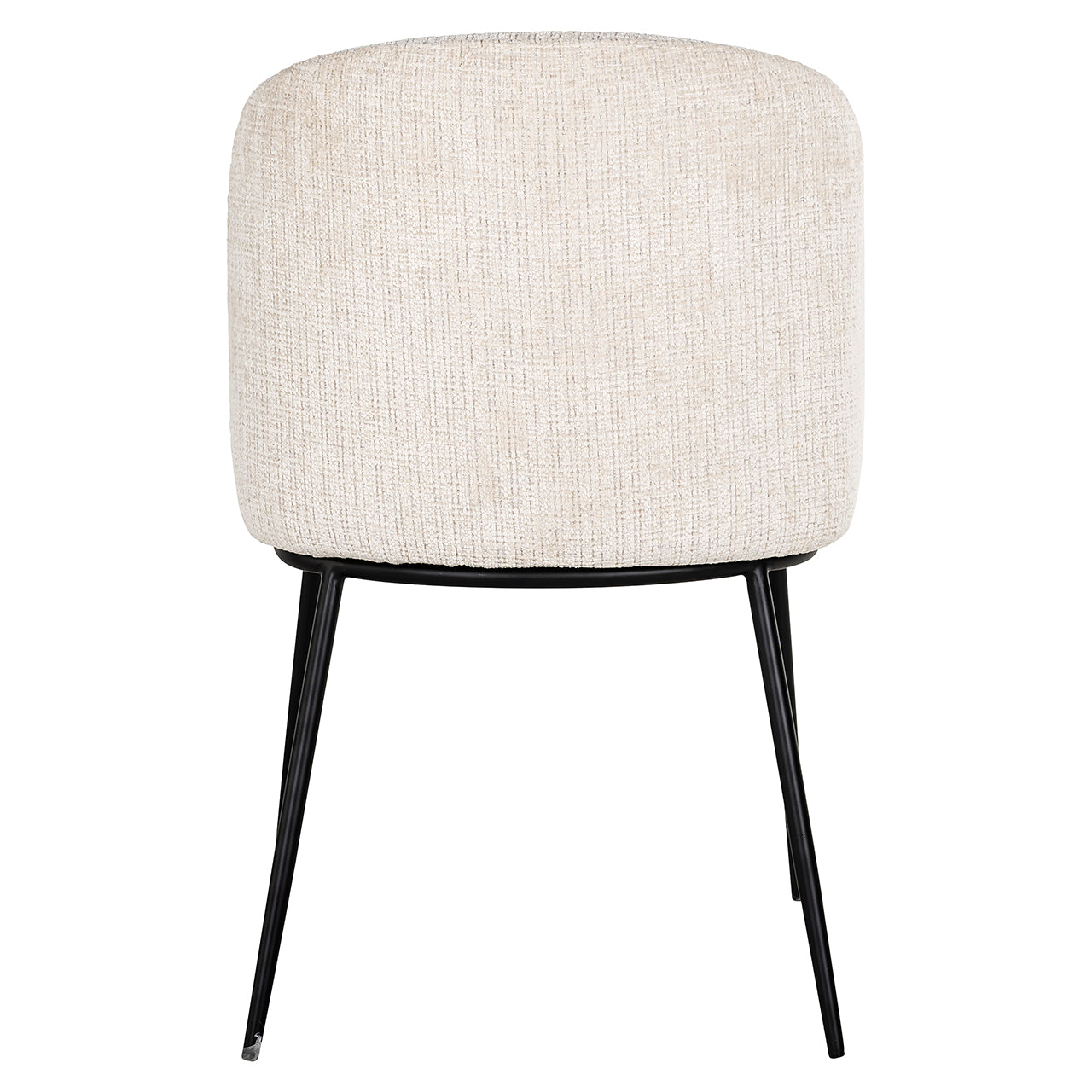 Stoel Elvi beige chenille brandvertragend (Niagara 902 beige Chenille)