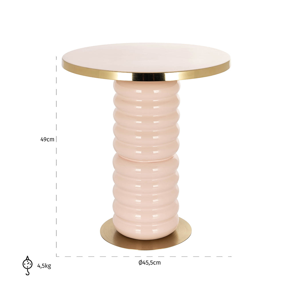 Bijzettafel Bonsai (Roze)