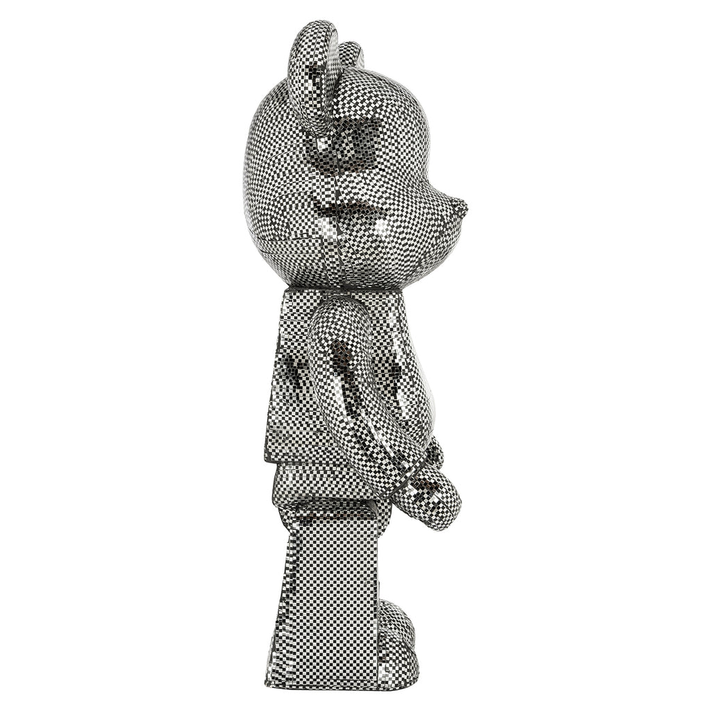 Decoratieobject Beer groot (Zwart)
