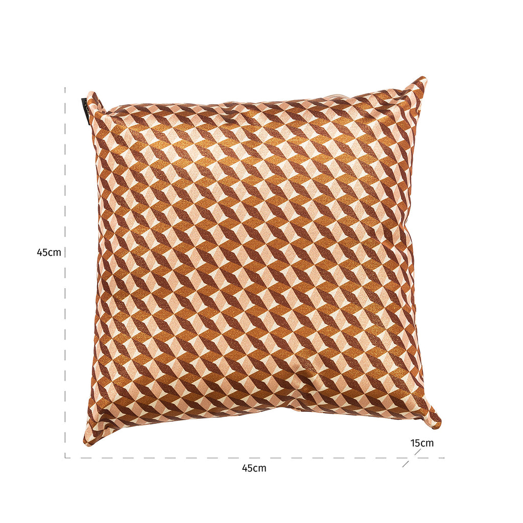 Kussen Philine 50x50 (Architect 3575 Brique Donna BT24508)