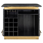 Bar Bombay (Zwart/goud)