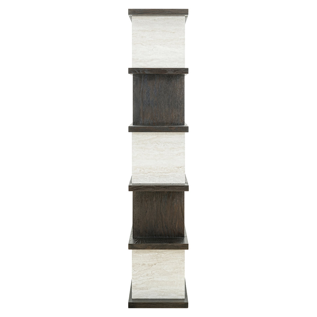 Wandkast Waldorf 4-planken (Bruin)