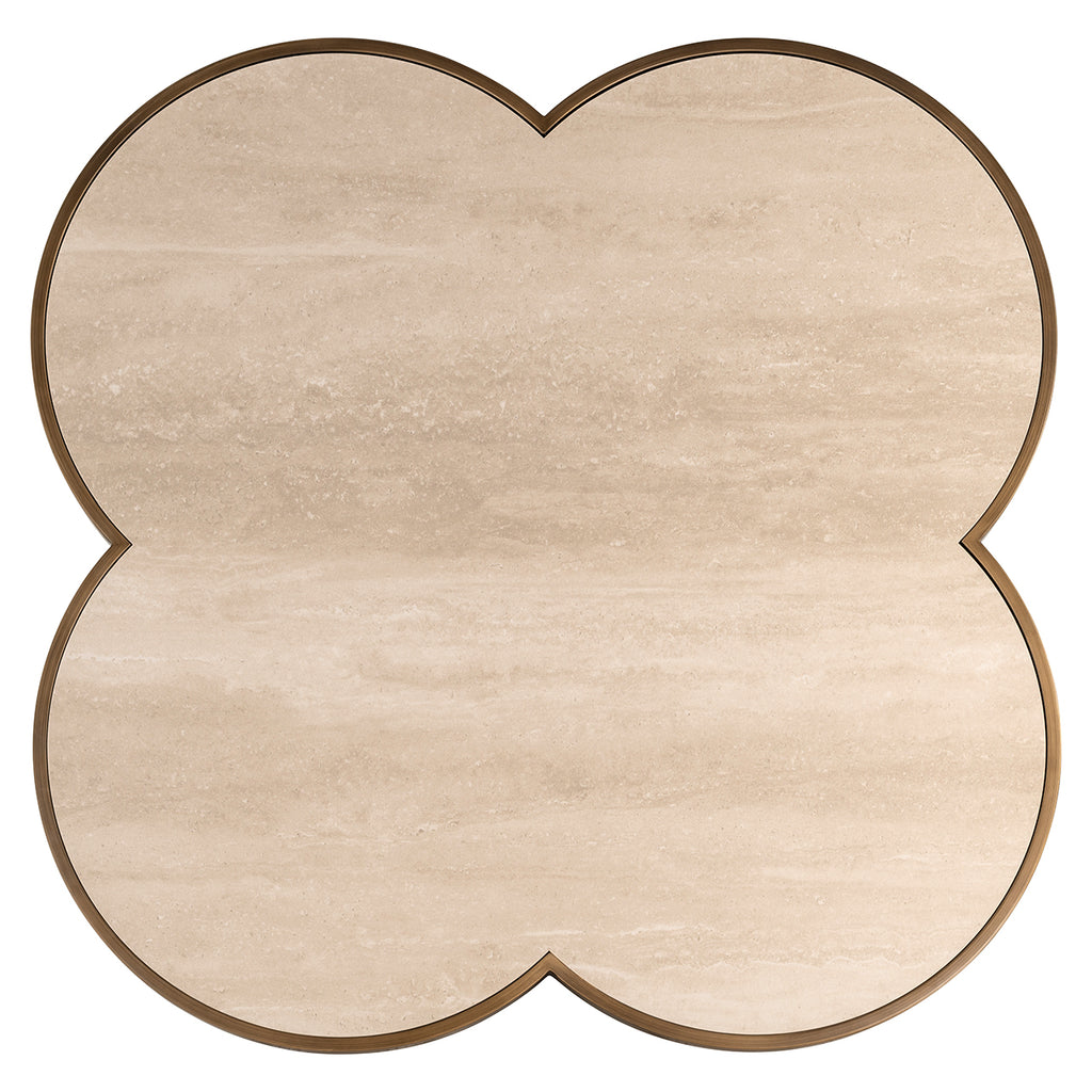 Salontafel Klaver (Beige)