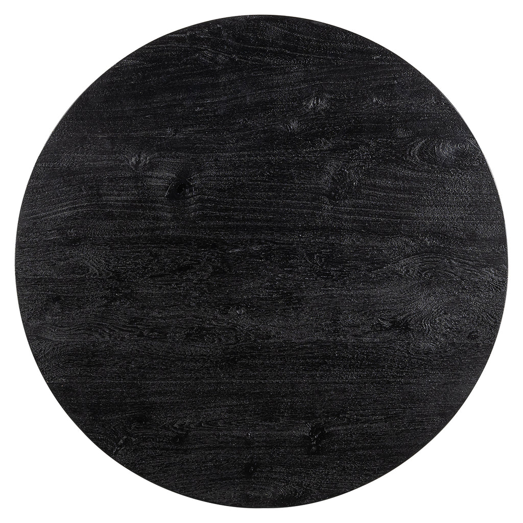 Bartafel Revelin 80 rond (Zwart/goud)