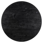 Bartafel Revelin 80 rond (Zwart/goud)