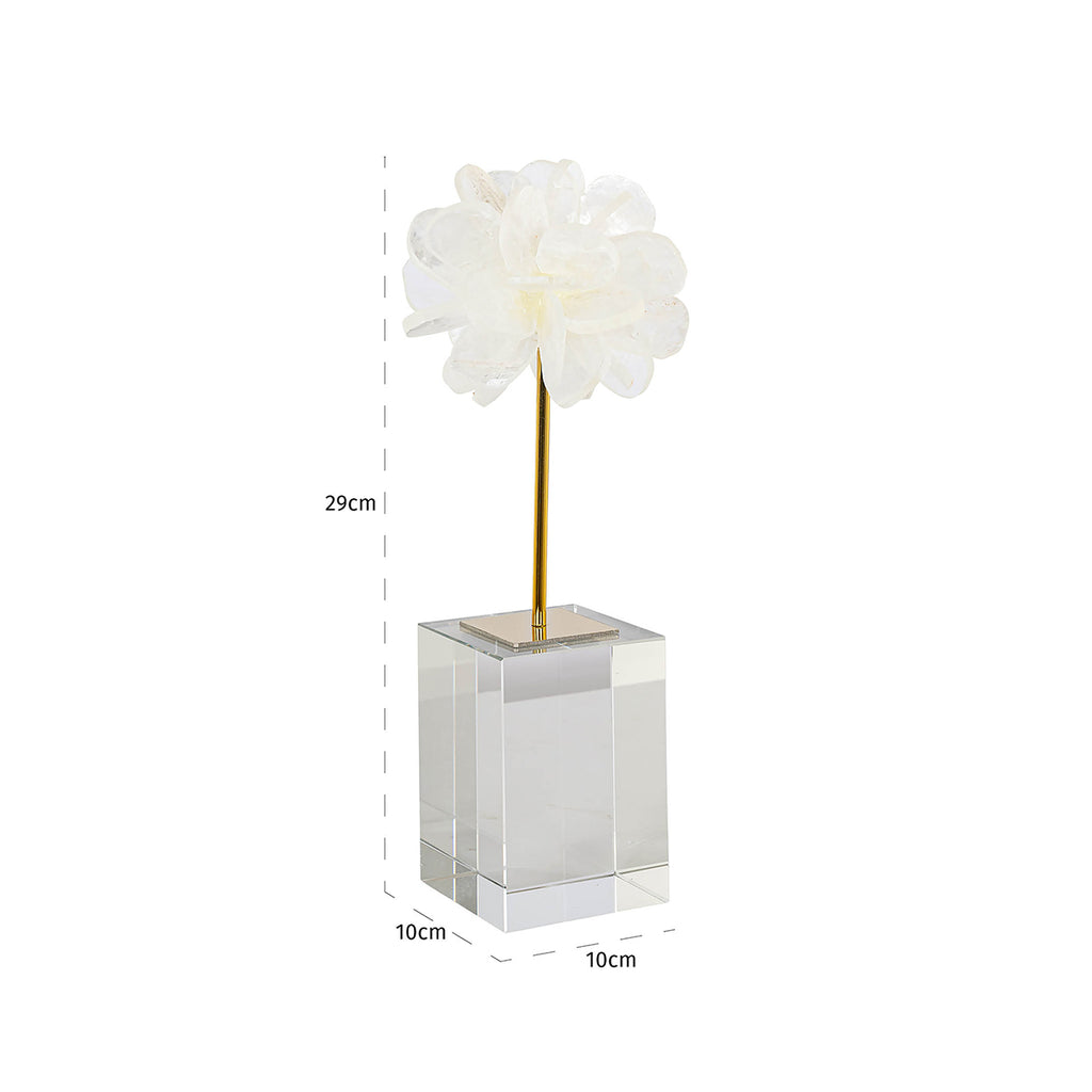 Deco standaard Eline groot (Wit)