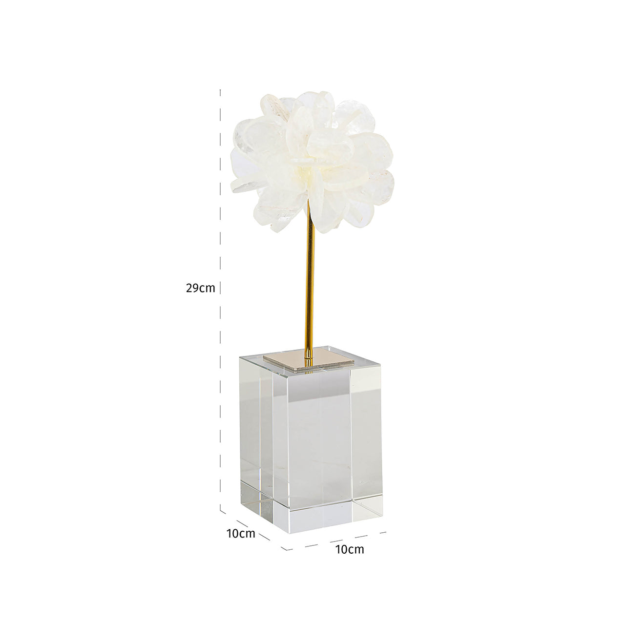 Deco standaard Eline groot (Wit)