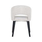 Stoel Savoy wit bouclé (Kopenhagen 900 Bouclé Wit)