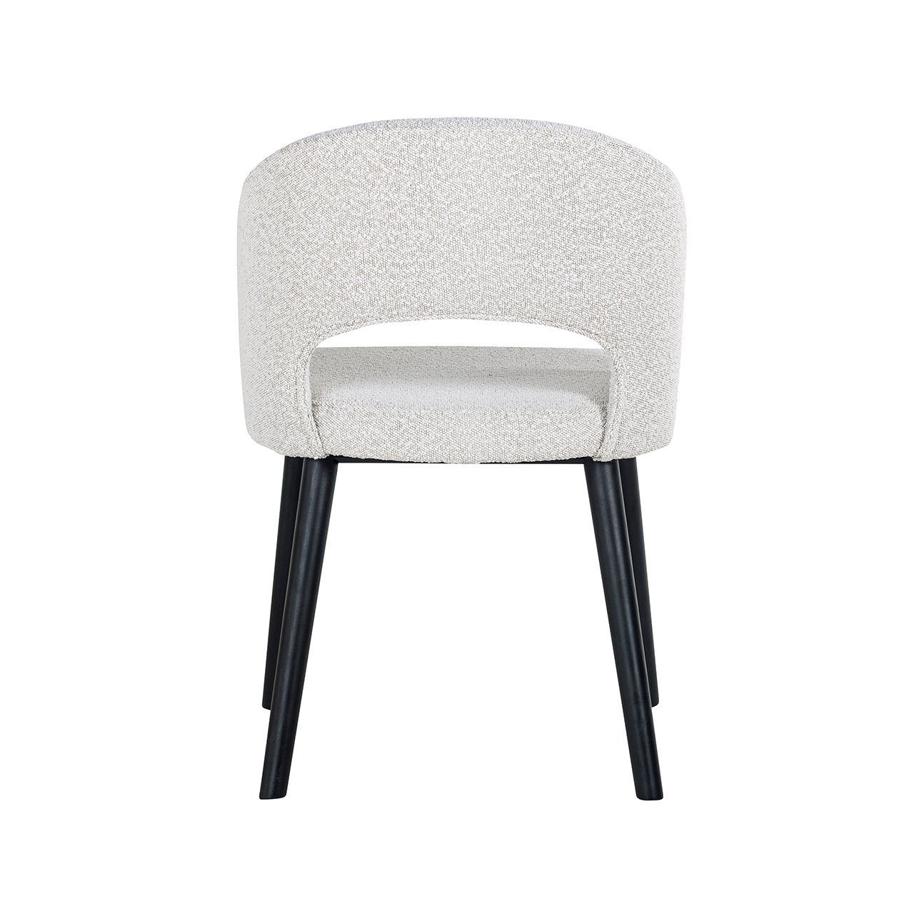 Stoel Savoy wit bouclé (Kopenhagen 900 Bouclé Wit)