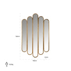 Spiegel Chelsey (Goud)