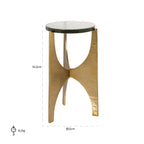 Side table Avery (Goud)