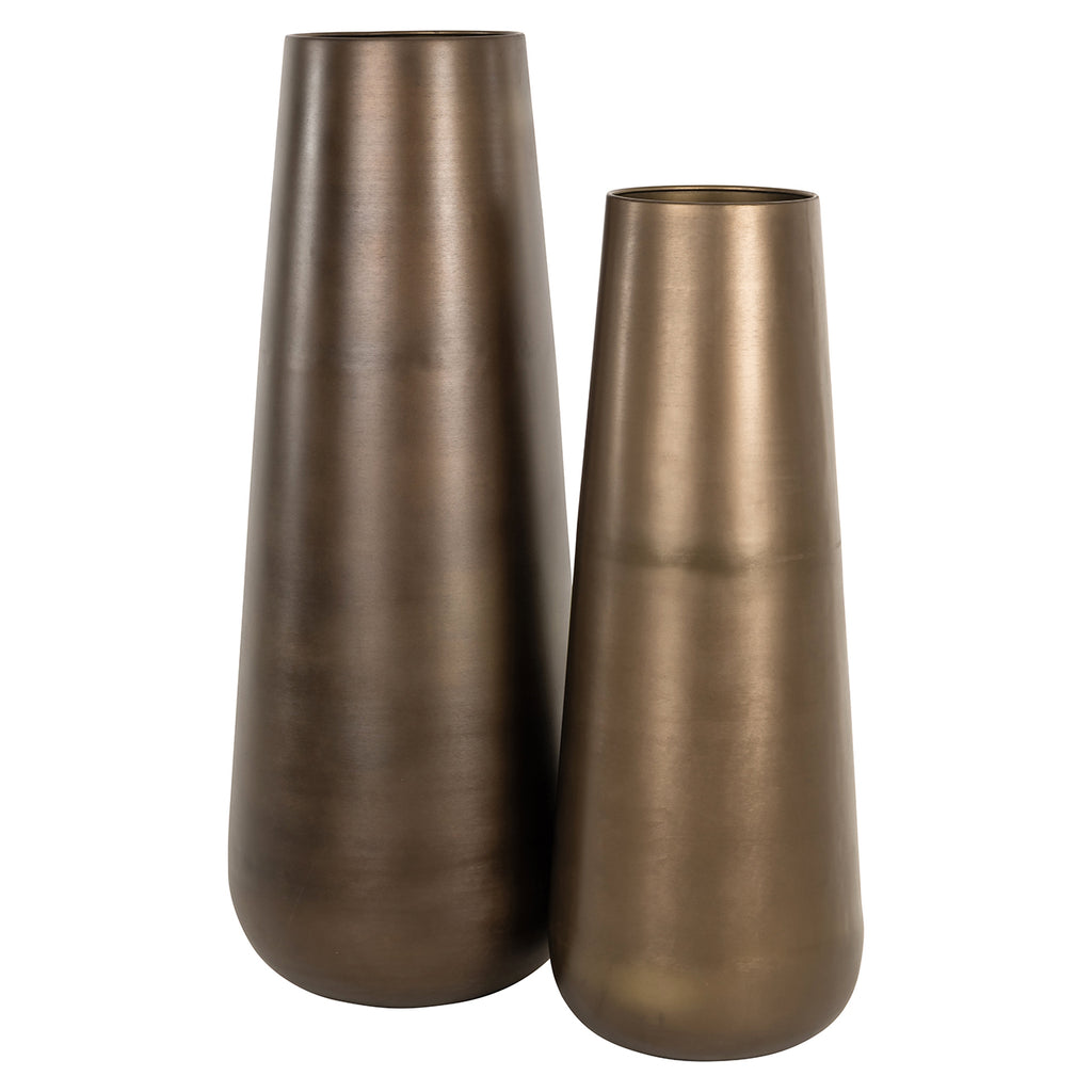 Vaas Kenza klein (Antiek messing)