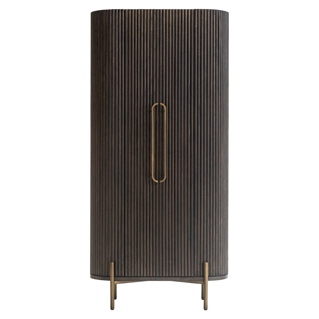 Wandkast Luxor 1-deur (Bruin)