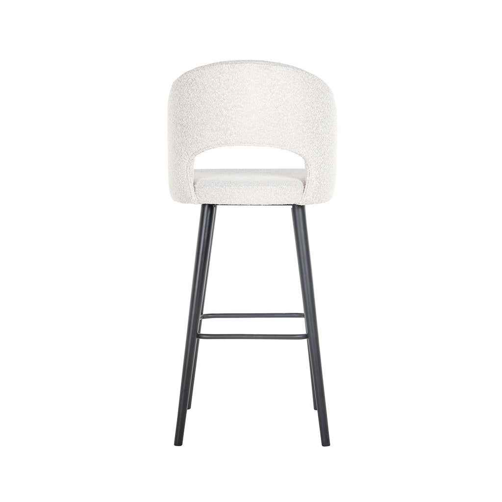 Barstoel Savoy wit bouclé (Copenhagen 900 Bouclé White)
