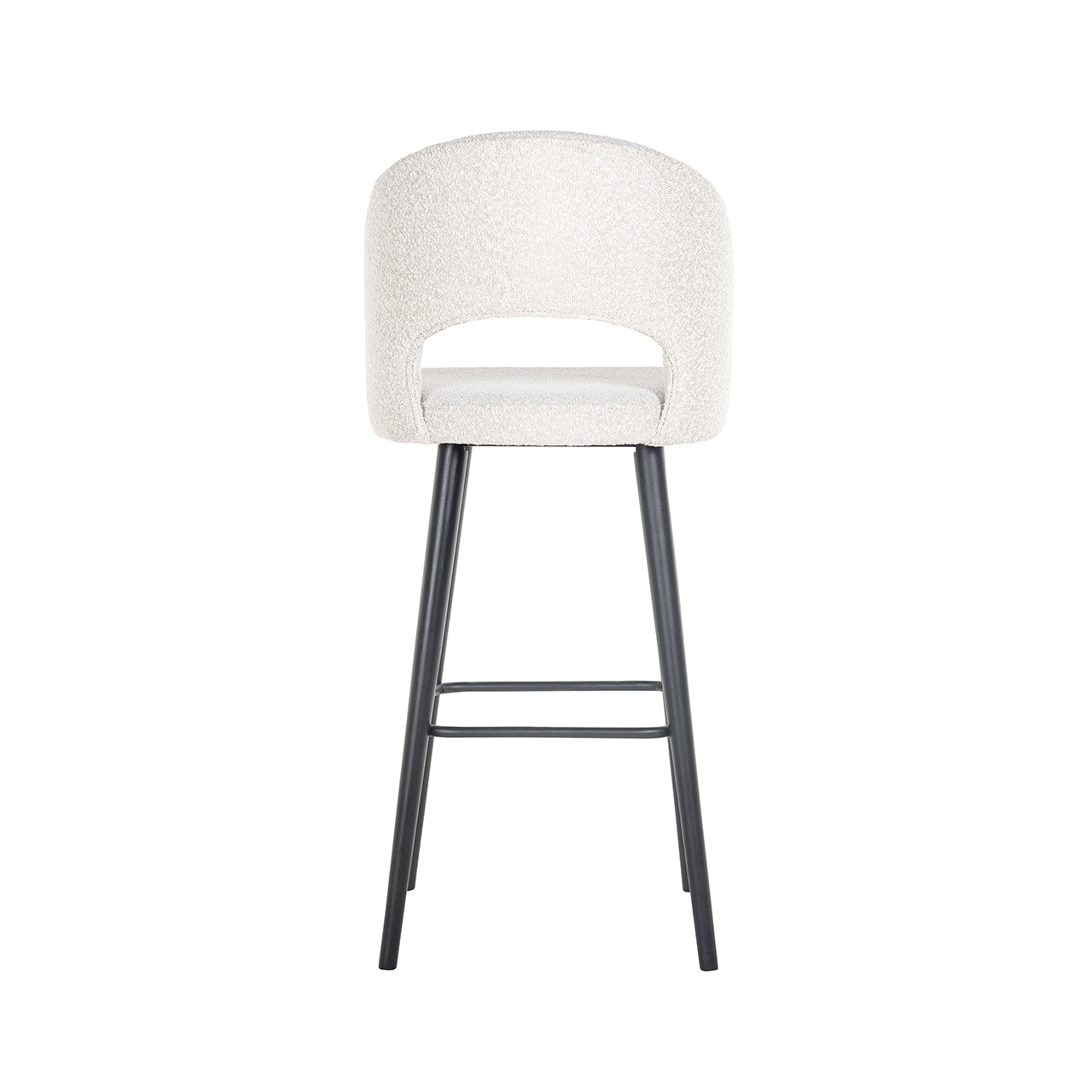 Barstoel Savoy wit bouclé (Copenhagen 900 Bouclé White)