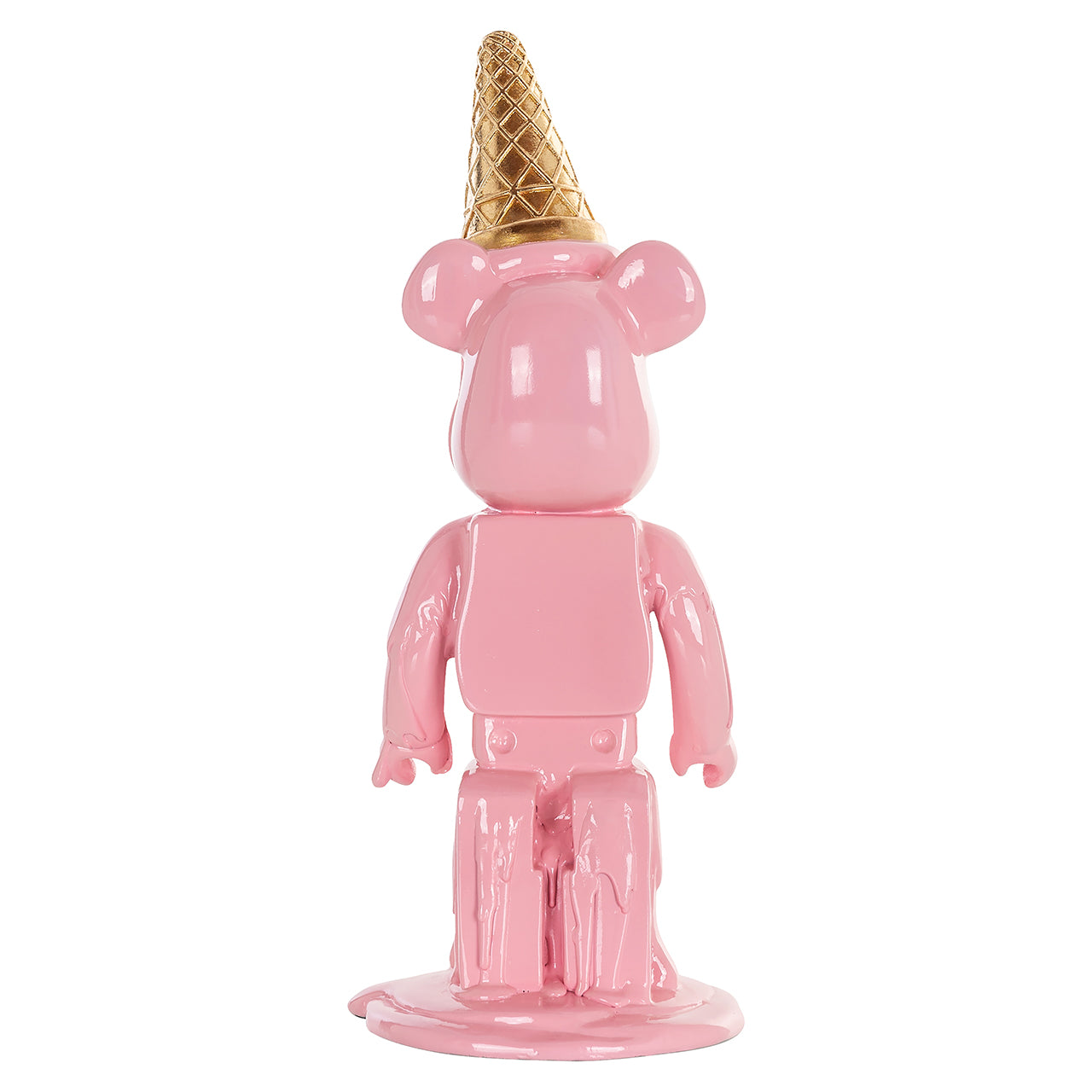 Deco object ijsbeer roze (Roze)
