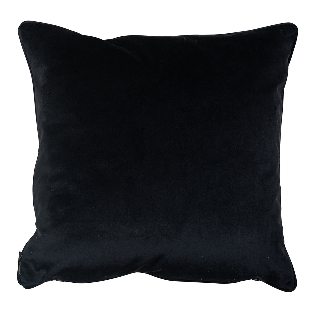 Kussen Joey 50x50 (Donna-21056-Geo Classic Big 9999 Zwart)