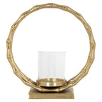 Windlicht Merlyn groot (Goud)