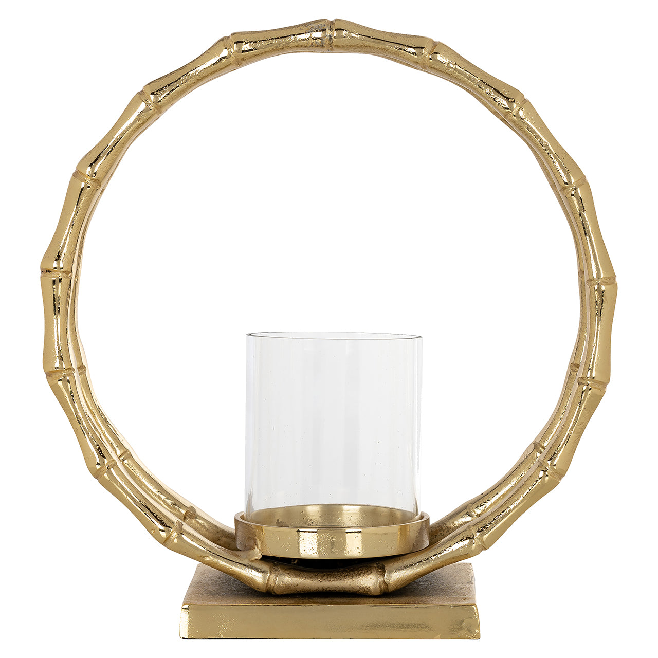 Windlicht Merlyn groot (Goud)