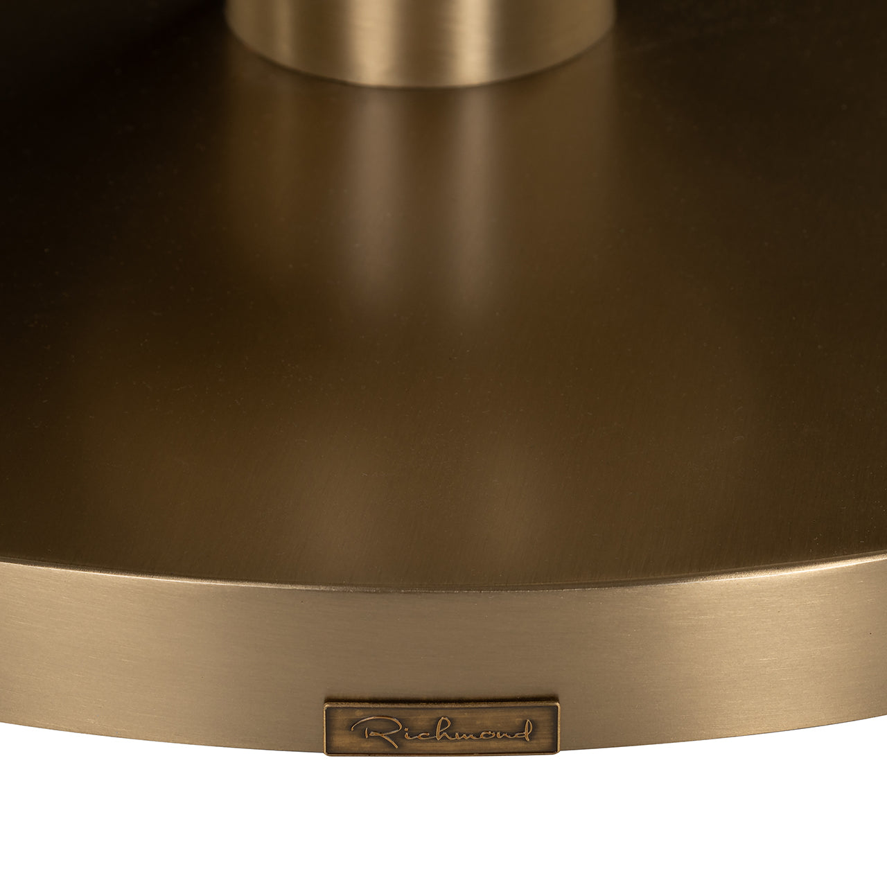 Bistrotafel Witlox 75Ø (Zwart/goud)
