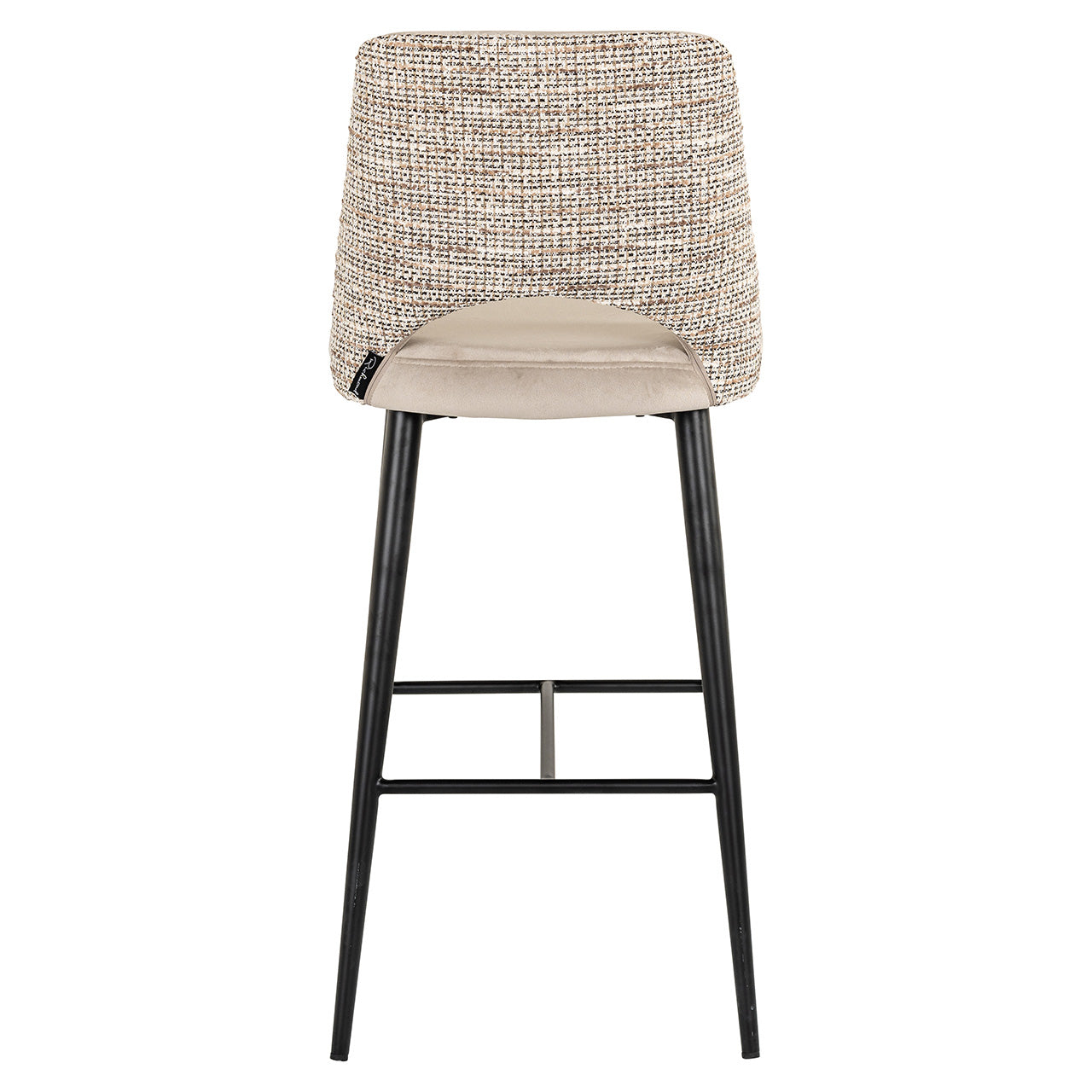 Barstoel Tabitha trendy nature / kwarts khaki brandvertragend (Be Trendy 01 Nature)