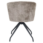 Draaistoel Milly steen chenille (Niagara 104 Stone Chenille)