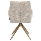 Draaistoel Lisonne be trendy nature / khaki fluweel (Be Trendy 01 Nature)