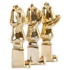 Deco object Berna set van 3 (Goud)