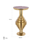 Bijzettafel Empire (Geborsteld Goud)
