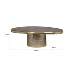 Salontafel Pulitzer (Geborsteld Goud)
