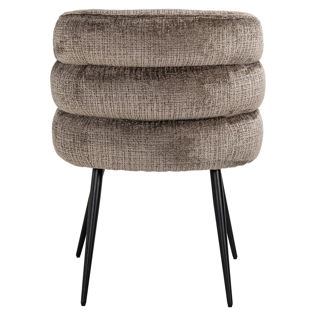Stoel Stella steen chenille (Niagara 104 Stone Chenille)