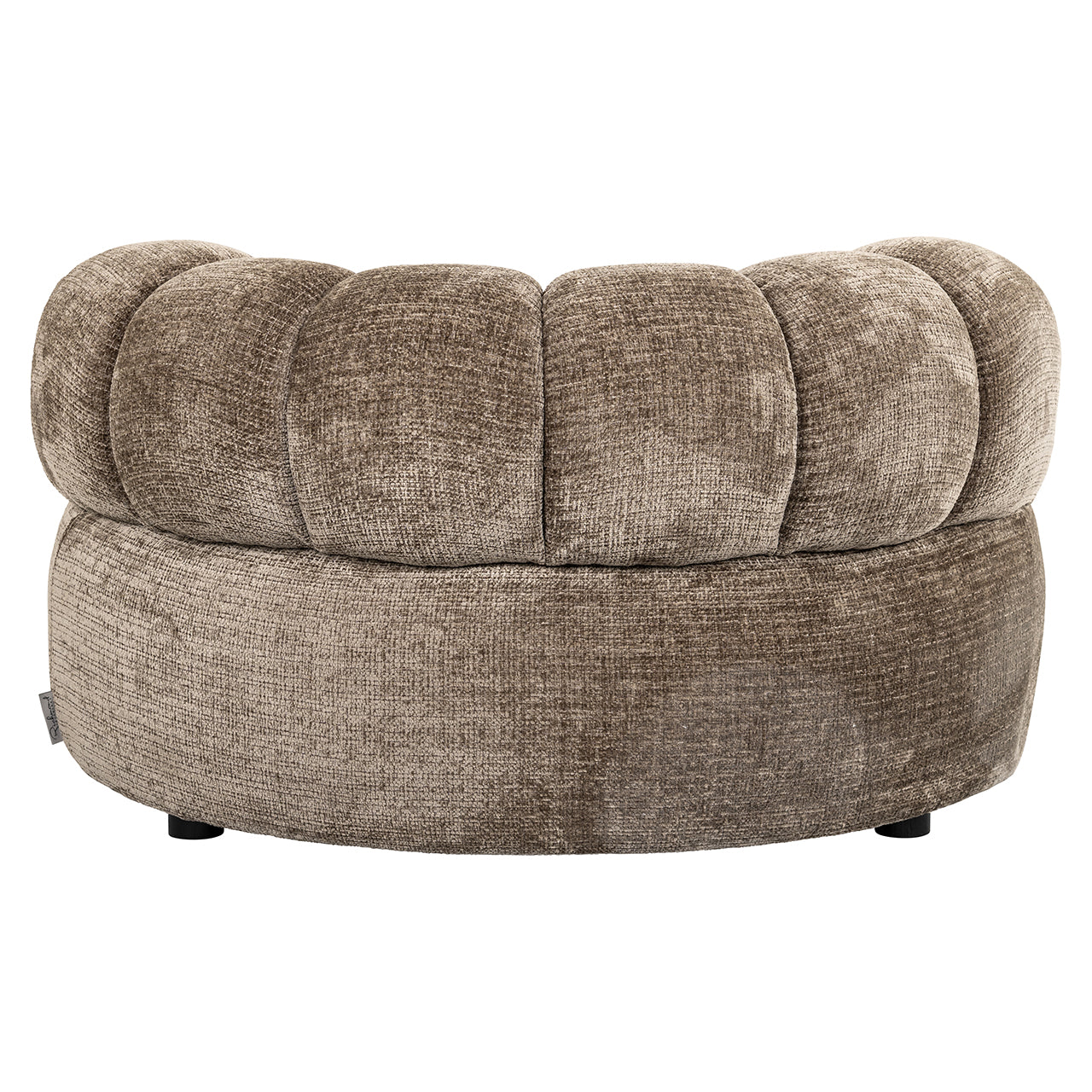 Fauteuil Penelope steen brandvertragend (Niagara 104 Stone Chenille)