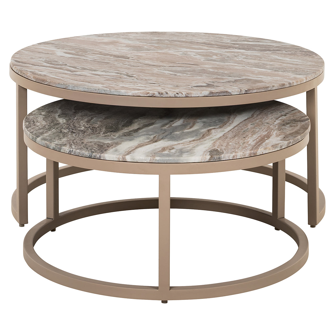 Salontafel Fairfax set van 2 (Stone)