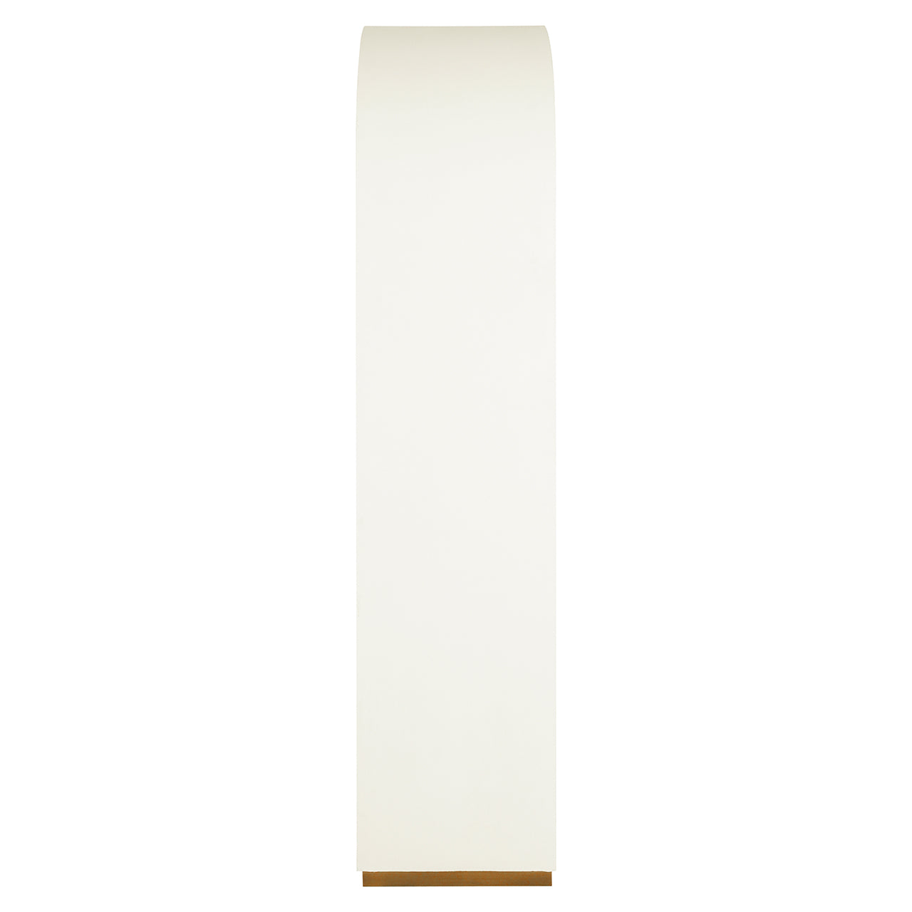 Wandkast Tivoli met gebogen bovenkant 2-deurs 3-planken (Wit)